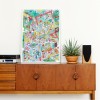 OMY GIANT COLORING HOME POSTER