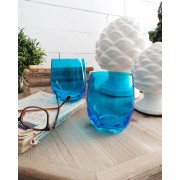 ORCHIDEA BLUE GLASS WATER 