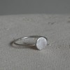 AMEJEWELS RING MOON IN SILVER 925