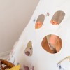 MOIMILI TEEPEE TENT FOR KIDS WITH PRINT