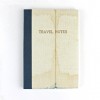 SUKIE LINEN MAP TRAVEL NOTES IN BLUE