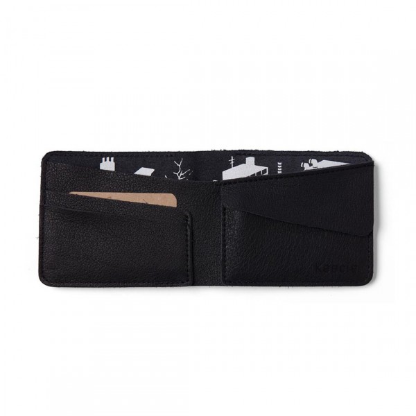 KEECIE WALLET "SMALL FORTUNE" BLACK
