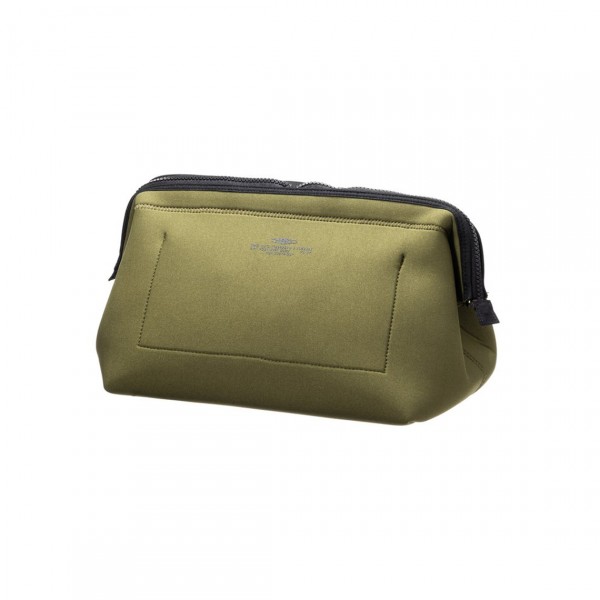 PUEBCO SMALL WIRED POUCH DARK GRAY/GREEN