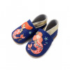 LAIT ET MIEL SOFT LEATHER BABY SLIPPERS MERMAID