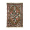 HK LIVING PRINTED COTTON/JUTE RUG STONE WASHED 120X180