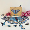 LUBIWOOD PUZZLE IN LEGNO PLAYFUL BUTTERFLY A5