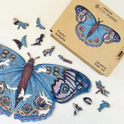 LUBIWOOD PUZZLE IN LEGNO PLAYFUL BUTTERFLY A5