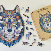 LUBIWOOD PUZZLE IN LEGNO WILD WOLF A5