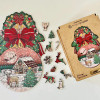 LUBIWOOD PUZZLE IN LEGNO WINTER FAIRYTALE A4