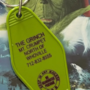THE 3 SISTERS DESIGN CO MOTEL KEY FOB THE GRINCH