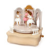 WOODERFUL LIFE WOODEN MUSIC BOX CATS PLAY PIANO