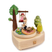WOODERFUL LIFE WOODEN MUSIC BOX KISS OF THE LOVERS