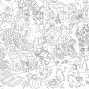 OMY ATLAS XXL COLORING POSTER