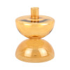 PRESENT TIME CANDLE HOLDER DIABOLO LARGE OCHRE YELLOW