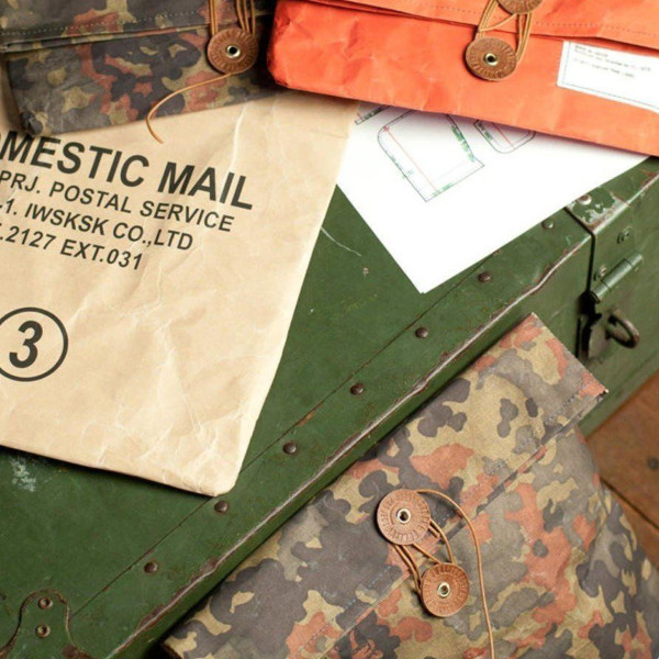 Domestic Mail Laptop Sleeve 13" Khaki 3 - Image 3