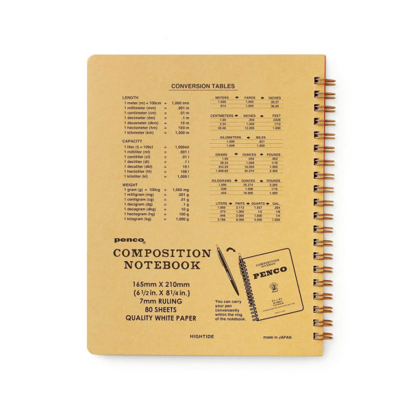 Puebco Coil Notebook M Yellow - Image 3