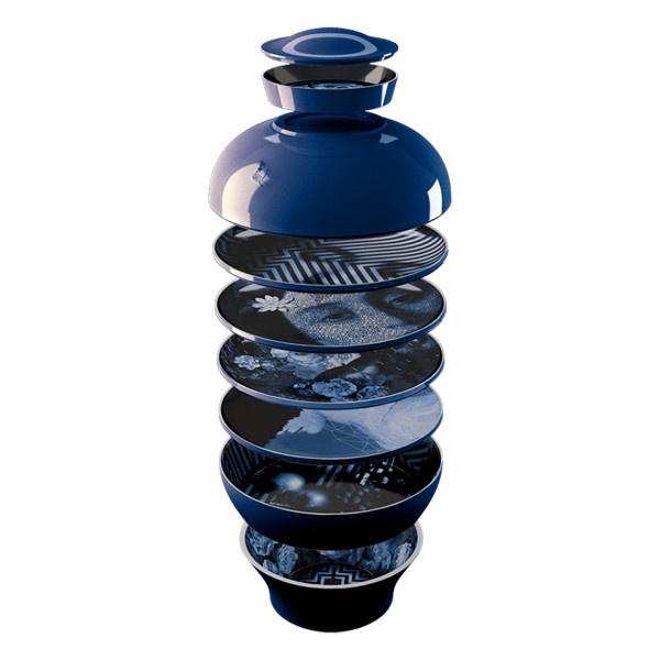 Ibride Vaso Yuan Osorio Bleu Nuit - immagine 4