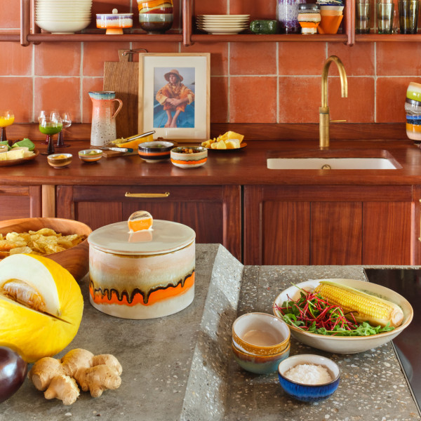 Hk Living Set 4 Ciotole Tapas 70's Crystal - immagine 5