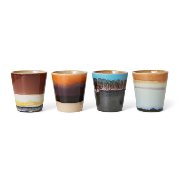 Hk Living Set 4 Tazzine Da Caffè 70's Solar - immagine 3