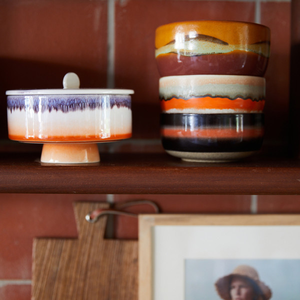 Hk Living 70's Dessert Bowls Set Of 4 Reef - Image 2