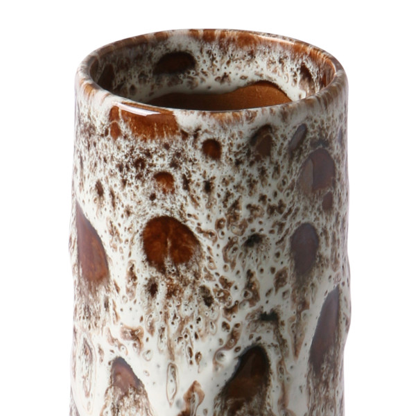 Hk Living Vaso Retrò Lava Bianco - immagine 2