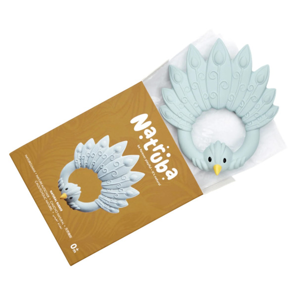 Natruba Teethers Light Blue Peacock