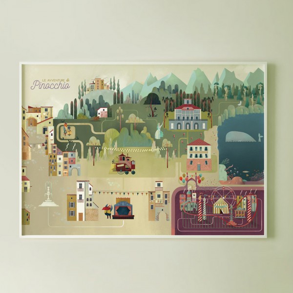 Mondomombo Pinocchio Map