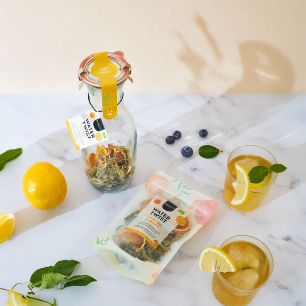 Pineut Ricarica Acqua Aromatizzata Con Limone E Menta - immagine 3