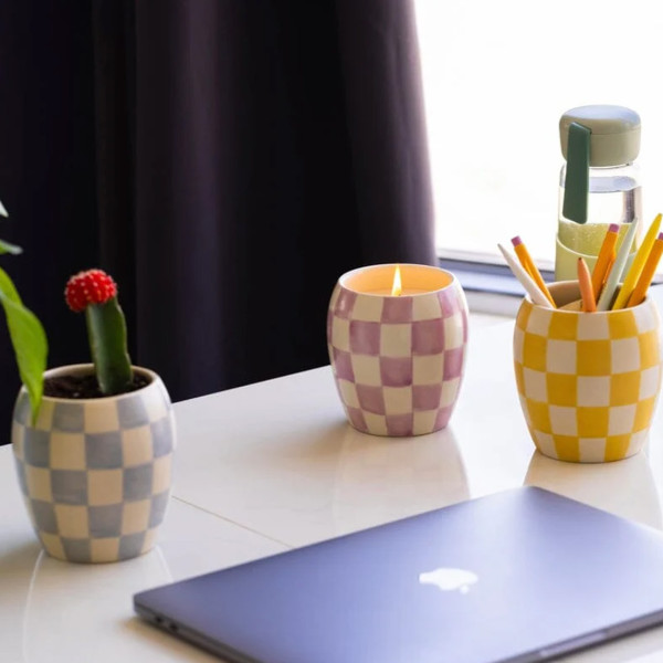 Paddywax Checkmate Candle Rose + Santal - Image 3