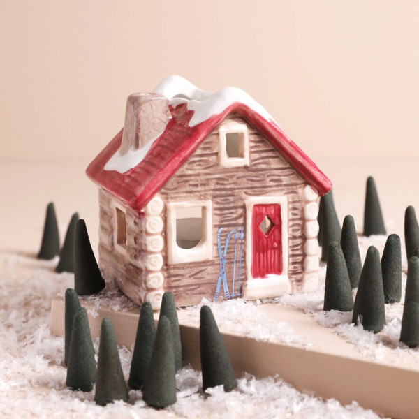 Paddywax Casetta Porta Incenso Chalet Alpino 05 - immagine 2