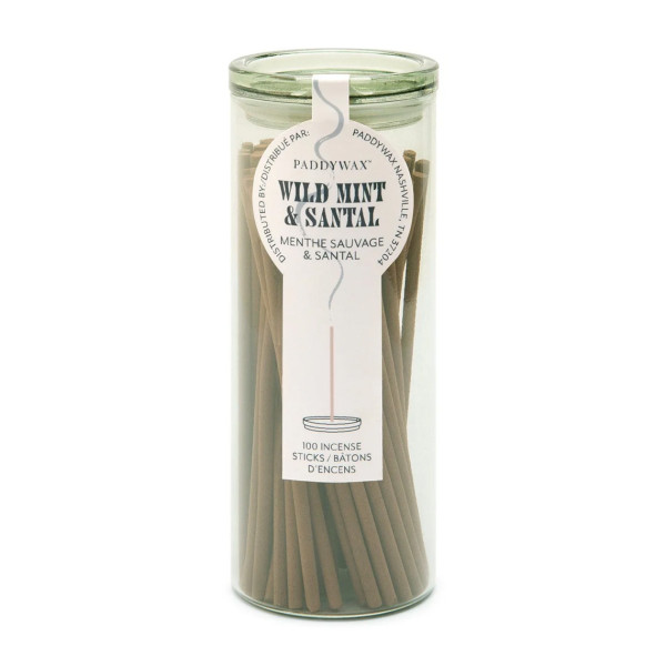 Paddywax Haze Incense Wild Mint + Santal