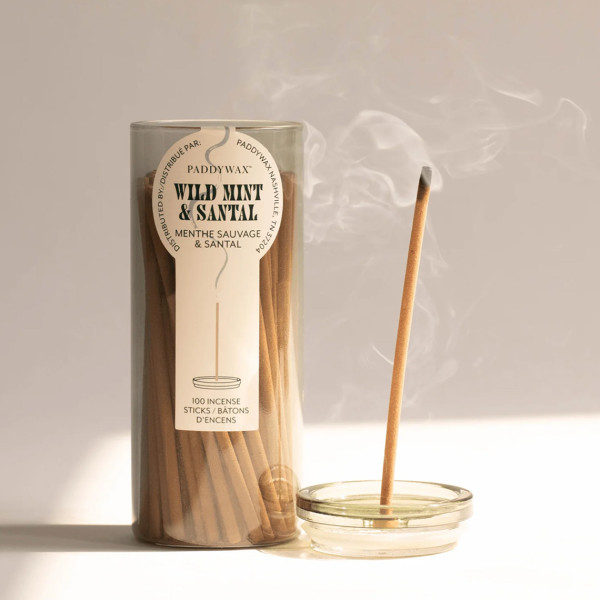 Paddywax Haze Incense Wild Mint + Santal - Image 2