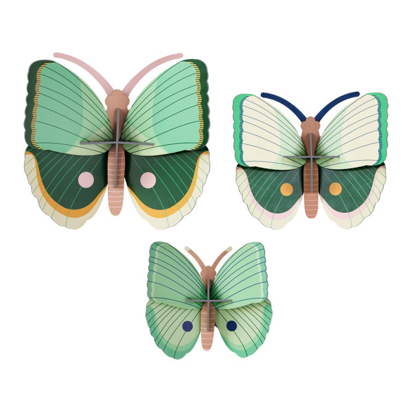 Studio Roof Set 3 Farfalle Fern