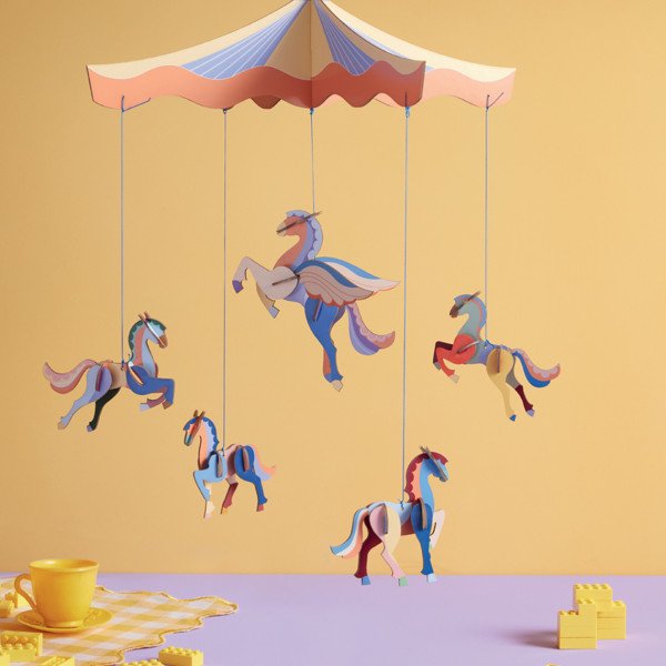Studio Roof Cot Mobile "circus Of The Sun" - Image 2