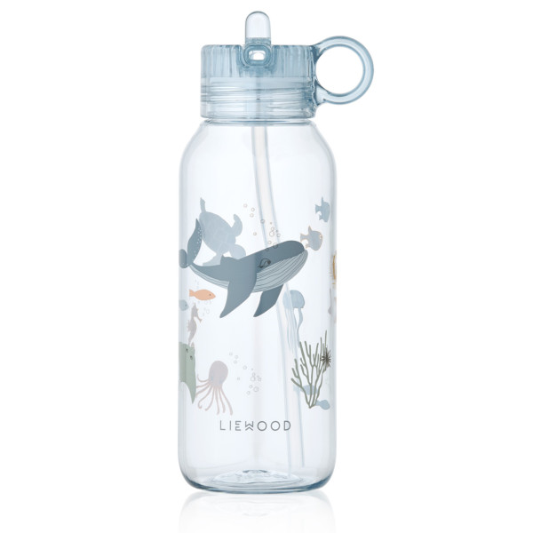Liewood "yang" Borraccia Termica 500ml Animali Marini