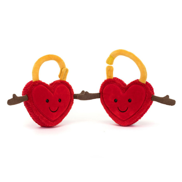 Jellycat Amuseable Val & Tina Lucchetti Amore - immagine 2