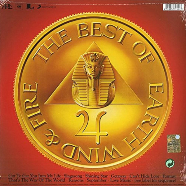 Earth Wind & Fire "the Best Of" Vinyl - Image 2