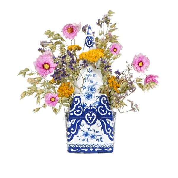 Wildflowers Dried Flowers Letterbox Diy Tulip Vase