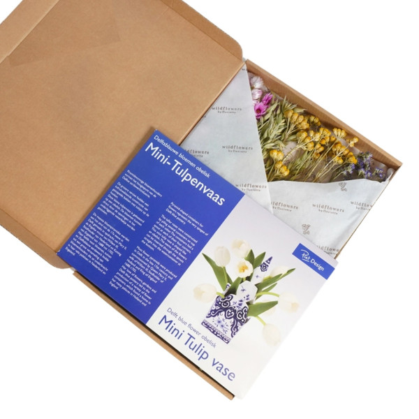 Wildflowers Dried Flowers Letterbox Diy Tulip Vase - Image 3