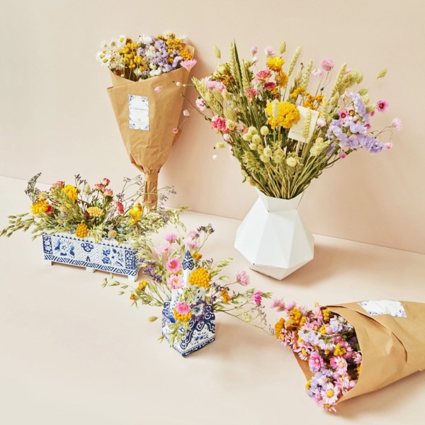 Wildflowers Dried Flowers Letterbox Diy Tulip Vase Horizontal - Image 3