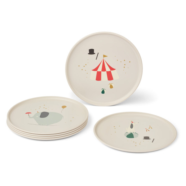 Liewood "remco" Set 6 Piatti Circo