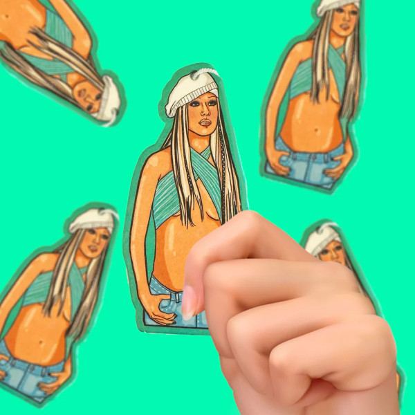 Studio Soph Air Freshener Christina Aguilera