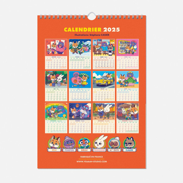 Yeaaah Studio Calendario 2025 - immagine 5