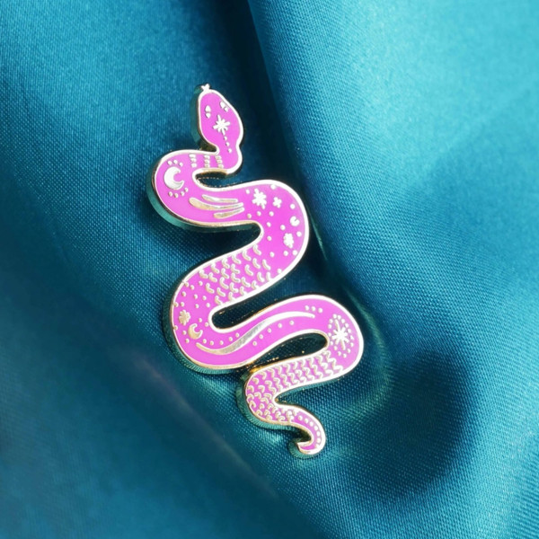 Malicieuse Spilla "serpente" - immagine 2