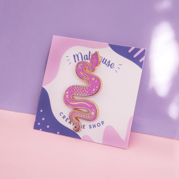 Malicieuse Spilla "serpente" - immagine 3