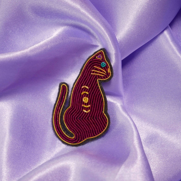 Malicieuse "magic Cat" Brooch