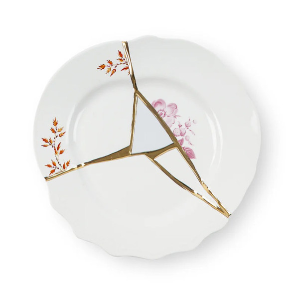 Seletti Kintsugi Dessert Plate 02