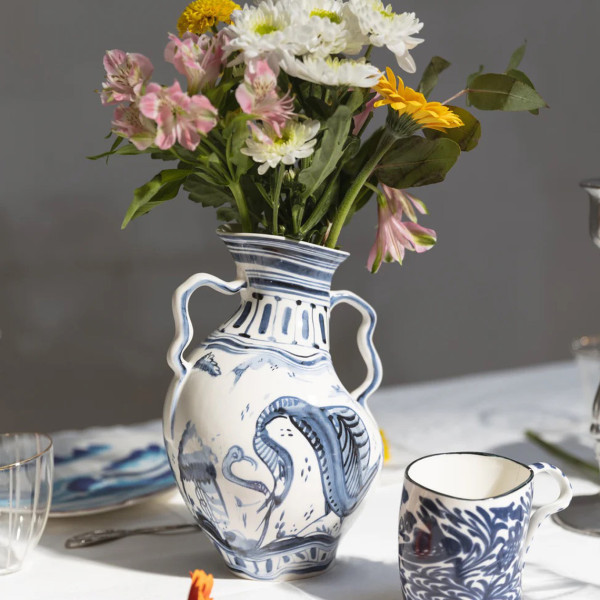 Seletti Classics On Acid Vaso Floral Delft - immagine 2