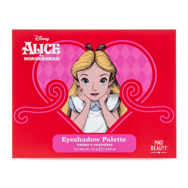 Mad Beauty Disney Alice In Wonderland Eyeshadow Palette