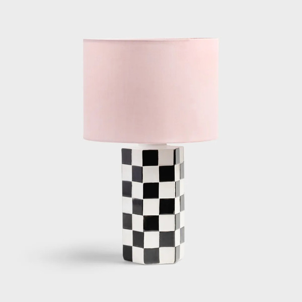 Klevering Lamp Check Black
